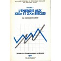 L'énergie aux XIXe et XXe siècle, annuaire statistique de l'économie T2, Dominique Barjot, 1991 - économie française