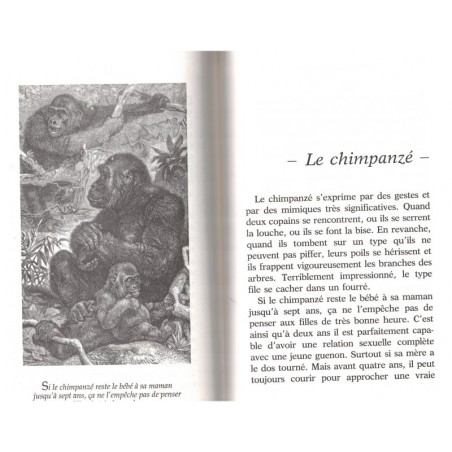 Les grosses bêtes, érotisme inattendu, Christine Bravo, 1993 - comportement sexuel des animaux