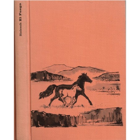 El Fuego, einer aus Bentos Herde, Ditha Holesch, 1965 - Tiere, Pferd, animaux, troupeaux de chevaux