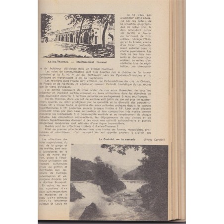 Guide touristique 1950, Pyrénées, MAAIF