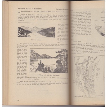 Guide touristique 1950, Pyrénées, MAAIF