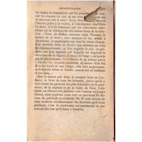 L'histoire naturelle mise à la portée de la jeunesse, Guillaume Beleze 1881 - manuel sciences naturelles, zoologie, botanique,