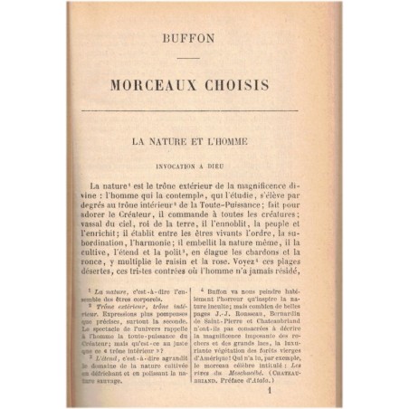 Buffon, morceaux choisis, P. Léon, 1886 - scientifique XIXe siècle, zoologie, animaux sauvages, oiseaux,