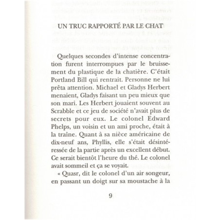 Des chats et des hommes, Patricia Highsmith, 2007 - romans animaliers, écrivains américains