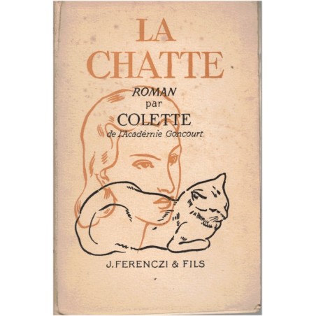 La chatte, Colette, 1947 - roman, chats, littérature XXe siècle
