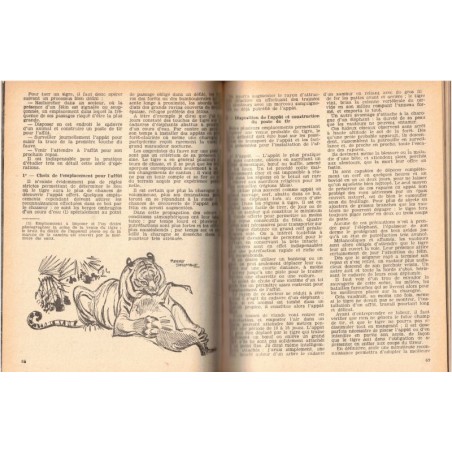 Les cahiers de chasse et de nature, Tony Burnand, année 1952 - récit de chasse, magazines chasseurs, animaux sauvages