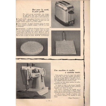 Raymond Oliver, Chez Vous n°5 déc 1960 - magazine féminin, cuisine, décoration