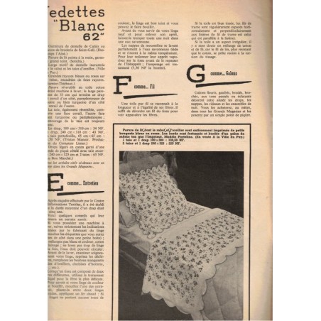 Raymond Oliver, Chez Vous n°12 fév 1962 - magazine féminin, cuisine, décoration, ameublement vintage