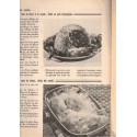 Raymond Oliver, Chez Vous n°10 sept 1961 - magazine féminin, cuisine, recettes, décoration vintage