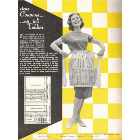 Chez Vous, décoration, cuisine, entretien N°14 février 1959 - magazine féminin 1950, décoration vintage