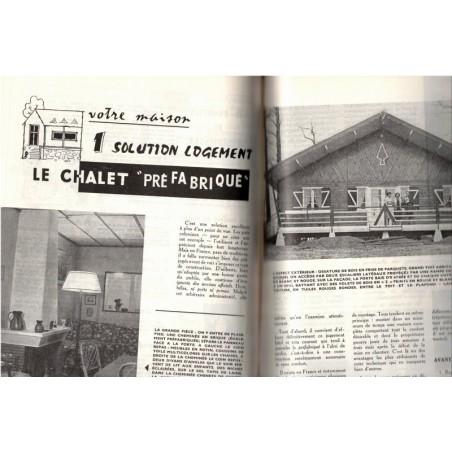 Chez Vous, décoration, cuisine, entretien N°6 mai1958 - magazine féminin 1950, décoration vintage