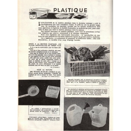 Chez Vous, décoration, cuisine, entretien N°6 mai1958 - magazine féminin 1950, décoration vintage