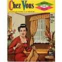 Chez Vous, décoration, cuisine, entretien N°3 février 1958 - magazine féminin 1950, décoration vintage