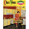 Chez Vous, décoration, cuisine, entretien N°15 mars 1959 - magazine féminin 1950, décoration vintage