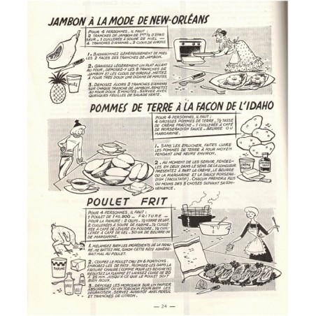 Chez Vous, n°11 novembre 1958 - recettes de cuisine, ustensiles de cuisine vintage