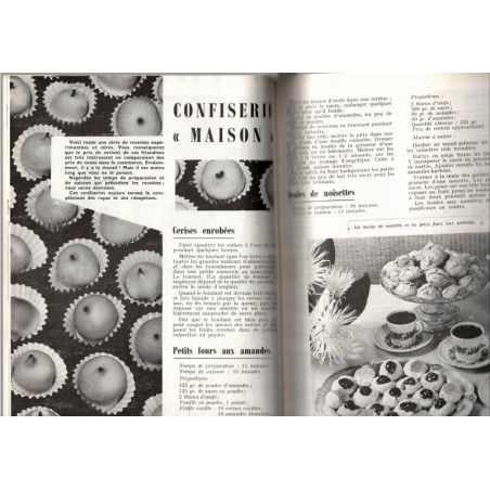 Chez Vous, n°13 janvier 1959 - recettes de cuisine traditionnelle