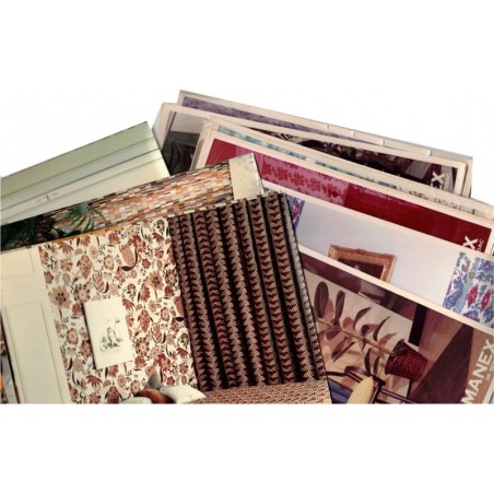 Catalogue Boussac tissus d'ameublement Romanex 1970, photographies, décoration, textile, antiquités