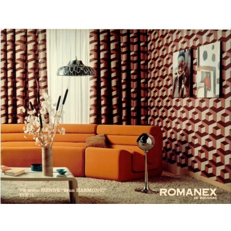 Catalogue Boussac tissus d'ameublement Romanex 1970, photographies, décoration, textile, antiquités