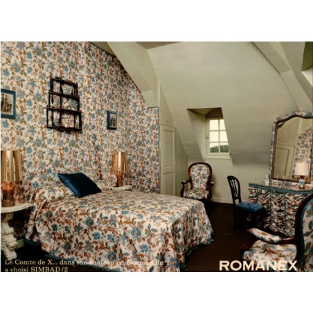 Catalogue Boussac tissus d'ameublement Romanex 1970, photographies, décoration, textile, antiquités