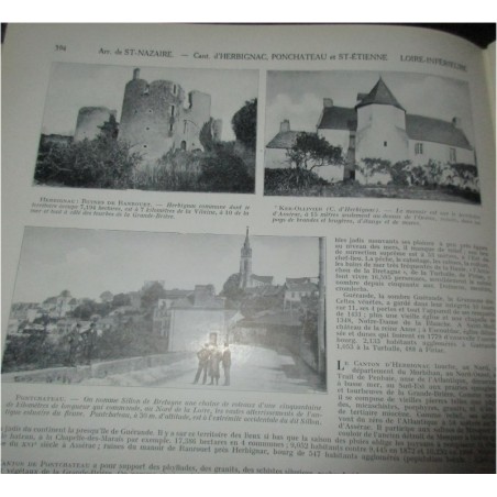 Atlas pittoresque de la France, T2 Côtes-du-Nord à Loire-Inférieure, Onésime Reclus - histoire des provinces, régionalisme