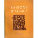 Saisons d'Alsace n°3 1950, numéro spécial Conseil de l'Europe - art Alsace, culture alsacienne, revue, alsatiques