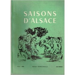 Saisons d'Alsace n°2 1950 -  Jean-Sébastien Bach, musique, Alsace, culture alsacienne, alsatiques