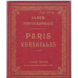Album photographique dépliant Paris Versailles, 1900, Taride - photographies artistiques Paris