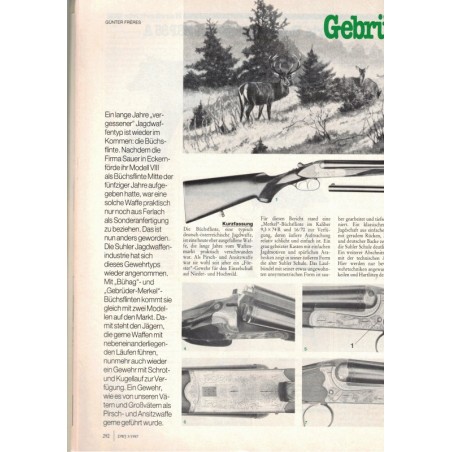Deutsches Waffen-Journal 1987 - Waffensammier, Jäger, chasseurs, collection armes à feu, revues antiquités