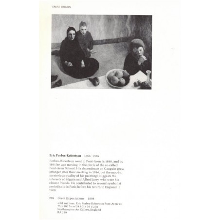 Catalogue Post-Impressionism 1980, National Gallery of Art Washington, musées Etats-Unis,  impressionnistes