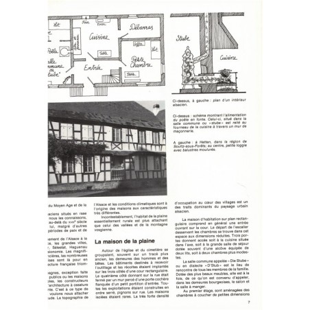Alsace Lorraine maisons, meubles, objets, Baschet, 1982 - antiquités, style alsacien, style lorrain, styles régionaux