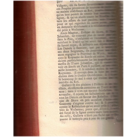 Histoire de Suède avant et depuis la fondation de Monarchie, Tome 1, Baron de Pufendorff, 1748 - livres anciens XVIIIe siècle