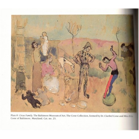 Catalogue Picasso The Saltimbanques 1980, National Gallery of Art Washington, peintres espagnols, peinture abstraite