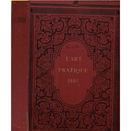 L'art pratique 1880, Georges Hirth - esquisses, dessins, artistes de la Renaissance, Art allemand,