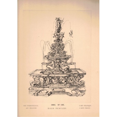 L'art pratique 1880, Georges Hirth - esquisses, dessins, artistes de la Renaissance, Art allemand,
