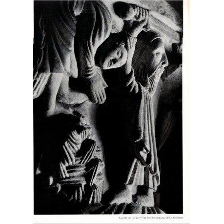 Das Basler Münster, Hans Reinhardt, 1961 - art gothique, Basel, Suisse, Cathédrale de Bâle, Kunst