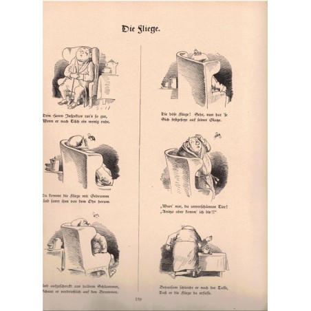 Neues Wilhelm Busch Album mit 1600 Bildern - peintres illustrateurs, humour, Allemagne, Kunst