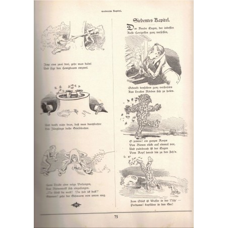 Neues Wilhelm Busch Album mit 1500 Bildern - peintres allemands, illustrateurs, humour, Allemagne, Kunst