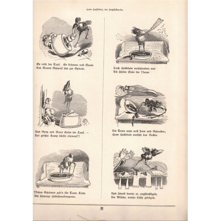 Neues Wilhelm Busch Album mit 1500 Bildern - peintres allemands, illustrateurs, humour, Allemagne, Kunst