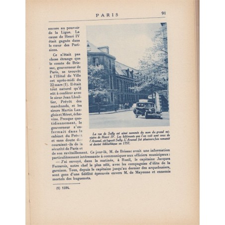 Paris, 1948, A. de Montgon, Fernand Nathan - histoire de Paris