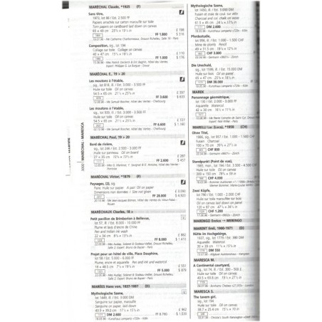 Mayer 1997 Estampes, dessins, aquarelles, peintures, sculptures, vente aux enchères 2 T - catalogue salle des ventes antiquités