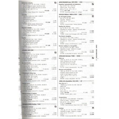 Mayer 1997 Estampes, dessins, aquarelles, peintures, sculptures, vente aux enchères 2 T - catalogue salle des ventes antiquités