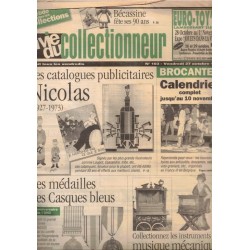 orgues mécaniques, Médailles militaires, catalogue publicitaire vins Nicolas - La Vie du Collectionneur n°103 octobre 1995 -
