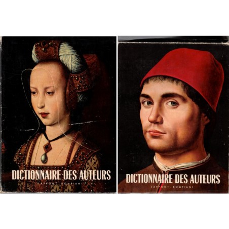 Dictionnaire biographique des auteurs de tous les temps, Laffont Bompiani, 1957 - encyclopédie littérature