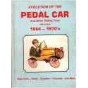 Evoluton of the pedal car 1884-1970's, Neil Wood, 1989 - jouets, voitures miniatures, voitures à pédale, vélos, catalogue