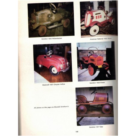 Evoluton of the pedal car 1884-1970's, Neil Wood, 1989 - jouets, voitures miniatures, voitures à pédale, vélos, catalogue