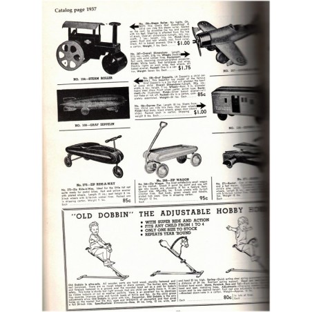 Evoluton of the pedal car 1884-1970's, Neil Wood, 1989 - jouets, voitures miniatures, voitures à pédale, vélos, catalogue