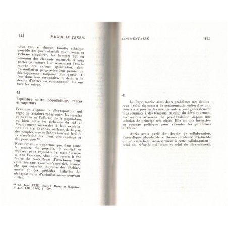 Jean XXIII, Pacem in Terris, par Joseph Comblin, 1963 - encyclique, Pape Jean XXIII, pape, Vatican, catholicisme