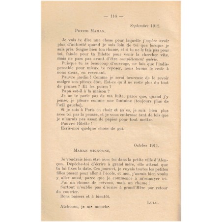 Lucile, ou la grande pitié des Enfants de France , M. Deleau 1929 - biographie jeune fille, foi chrétienne, école laïque
