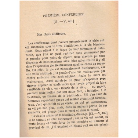 Initiation à la vie bienheureuse, Johann-Gottlieb Fichte, 1944 - philosophie religieuse