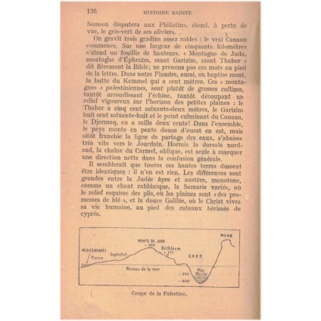 Histoire sainte, le peuple de la Bible, Daniel-Rops, 1949 -  Israël, Ancien Testament, Peuple Juif